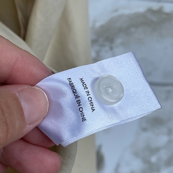 Solid & striped tan boyfriend size XL tan long sleeve shirt - Picture 11 of 11